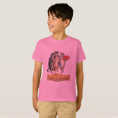 Drie Kleine Kittens Moeder de Gans Illustratie T-shirt (Voorkant volledig)