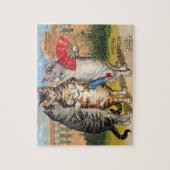 Drie kleine Kittens Moeder Goose Illustratie Legpuzzel (Verticaal)