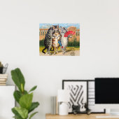 Drie Kleine Kittens Mother Goose Illustratie Poster (Thuiskantoor)