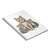 Drie Kleine Kittens Notitieboek (Rechterzijde)