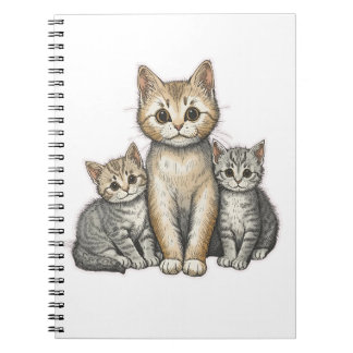 Drie Kleine Kittens Notitieboek