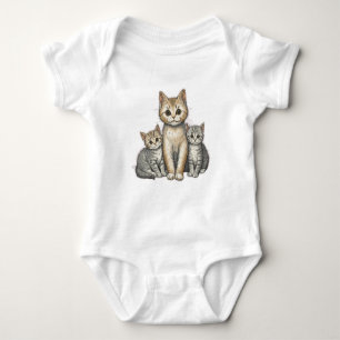 Drie Kleine Kittens Romper