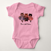 Drie Kleine Kittens Romper (Voorkant)