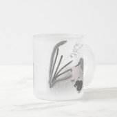 Drie kleine kuikens matglas koffiemok (Voorkant rechts)
