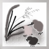 Drie kleine kuikens poster (Voorkant)