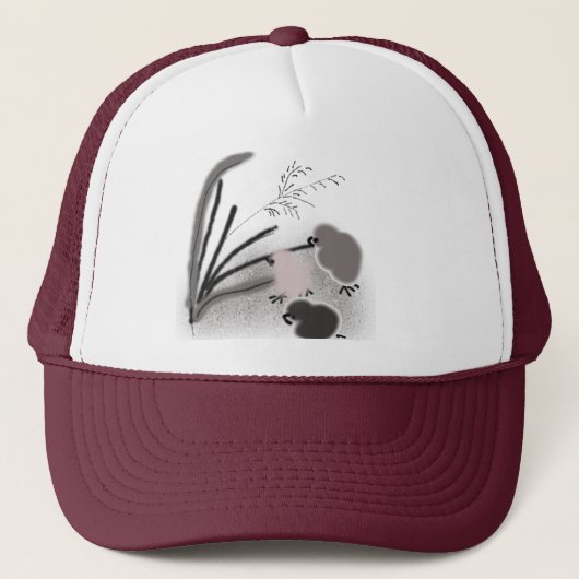 Drie kleine kuikens trucker pet (Voorkant)