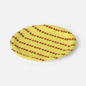 Drie kleine Ladybugs - 7-inch Bord met rond papier (Gekanteld)