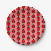 Drie kleine ladybugs - Bord papier (Voorkant)