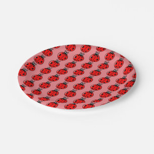 Drie kleine ladybugs - Bord papier