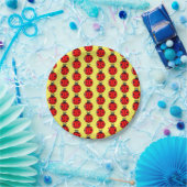 Drie kleine ladybugs - Bord papier (Feest)
