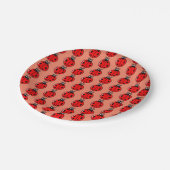 Drie Kleine Ladybugs - Bord voor papier en feestda (Gekanteld)