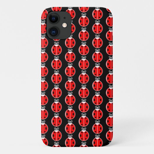 Drie Kleine Ladybugs - Hoesje-Mate Barely daar App Case-Mate iPhone Case (Achterkant)