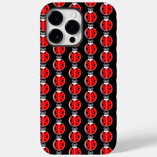 Drie Kleine Ladybugs - Hoesje-Mate Barely daar App Case-Mate iPhone Case (Achterkant)