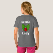 Drie kleine ladybugs - Meisjes' Basic T-Shirt (Achterkant volledig)