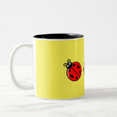 Drie Kleine Ladybugs - Mok met twee tonen (Links)