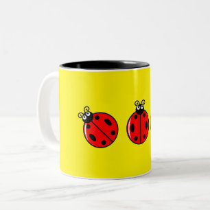 Drie Kleine Ladybugs - Mok met twee tonen