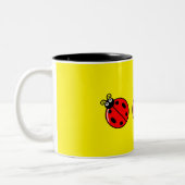 Drie Kleine Ladybugs - Mok met twee tonen (Links)