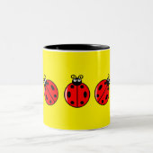 Drie Kleine Ladybugs - Mok met twee tonen (Center)