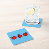 Drie kleine ladybugs - Onderzetter papier (Insitu)