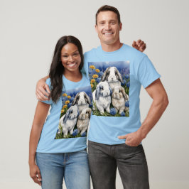 Drie kleine luipkonijnen t-shirt