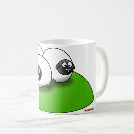 Drie kleine Mokken schapen (Voorkant rechts)