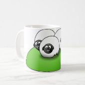 Drie kleine Mokken schapen (Voorkant links)