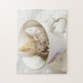 Drie kleine muizen legpuzzel (Verticaal)