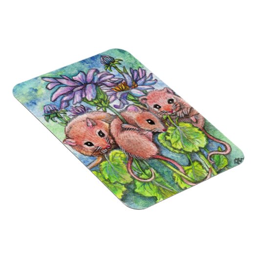 Drie kleine muizen magneet (Rechterzijde)