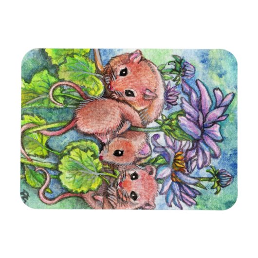 Drie kleine muizen magneet (Horizontaal)