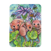 Drie kleine muizen magneet (Verticaal)