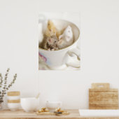 Drie kleine muizen poster (Keuken)