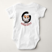 Drie kleine Ninja Katten Romper (Achterkant)