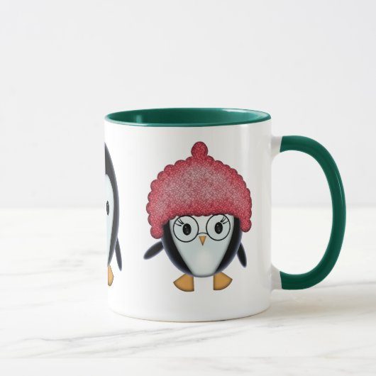 Drie kleine Penguins Holiday Mok (Rechts)