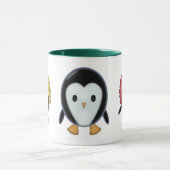 Drie Kleine Pinguïns Vakantiebeker Mok (Midden)