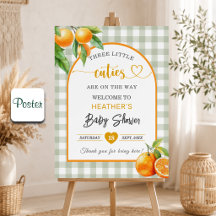Drie kleine schatten zijn op komst Baby Shower