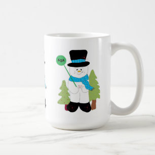 Drie Kleine Sneeuwmannen Koffiemok