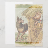 Drie kleine Varkens Big Bad Wolf,  Fairy Tale (Voorkant / Achterkant)