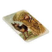 Drie kleine Varkens Big Bad Wolf,  Fairy Tale Magneet (Rechterzijde)