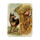 Drie kleine Varkens Big Bad Wolf,  Fairy Tale Magneet (Verticaal)