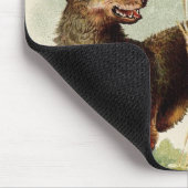 Drie kleine Varkens Big Bad Wolf,  Fairy Tale Muismat (Hoek)