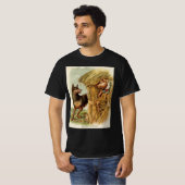 Drie kleine Varkens Big Bad Wolf,  Fairy Tale T-shirt (Voorkant volledig)