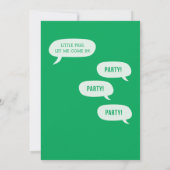 Drie kleine Varkens Derde Uitnodiging van de Dag (Achterkant)