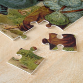Drie kleine Varkens  Fairy Tale Legpuzzel (Zijkant)