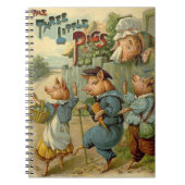 Drie kleine Varkens Fairy Tale Notitieboek (Voorkant)