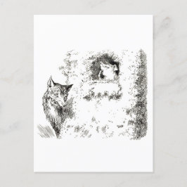 Drie kleine Varkens: Het tweede kleine Varkenspijn Briefkaart