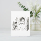 Drie kleine Varkens: Het tweede kleine Varkenspijn Briefkaart (Staand voorkant)