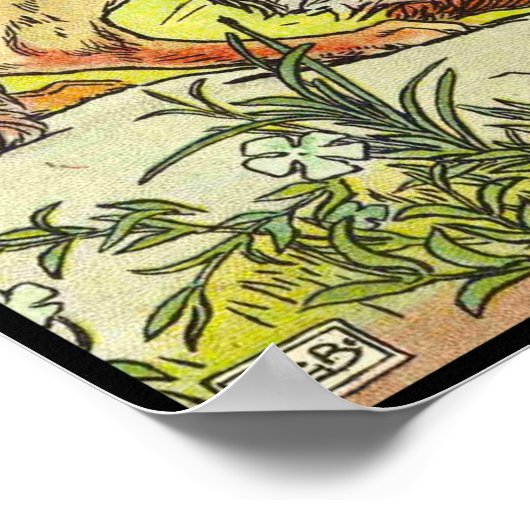 Drie kleine Varkens: Hij blaast het huis in Poster (Hoek)