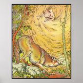 Drie kleine Varkens: Hij blaast het huis in Poster (Voorkant)