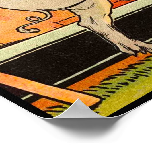 Drie kleine Varkens: in de val van de wolf Poster (Hoek)