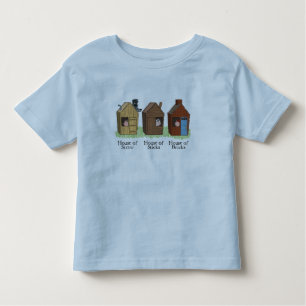 Drie Kleine Varkens Kinderen T-Shirt